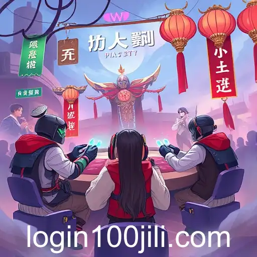 Gaming Worlds Collide at 100jili